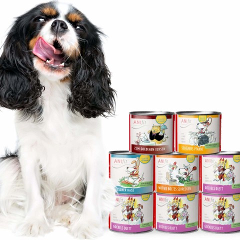 Hunde-Schnupperpaket 200g (1 Set mit verschiedenen Sorten / Flocken / Testpackungen)